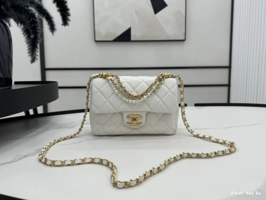 Firstbag Ru CHANEL BAG-14.5x19.5x7.5cm FLAP 0801